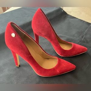 Calvin Klein Red Heels.